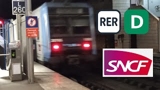 Départ d'une Z20500 Transilien a Évry