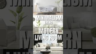 Modern Living Room:MINIMALISM #shorts