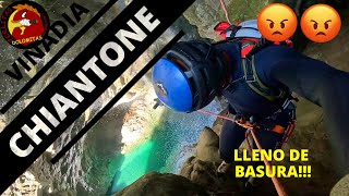 Canyon CHIANTONE y VINADIA - agosto 2024 - Dolomitas