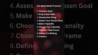 Monk Mode Protocol: Unlock SUPER Focus & Achieve ANYTHING