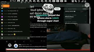 @GDILIVES Gets waked up by Earrape Phone Alarm