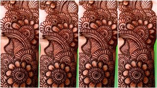 Front hand easy mehndi design | Full hand easy mehndi design | मेहंदी डिजाइन | henna designs |Mehndi