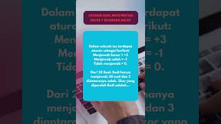 Latihan Soal Bilangan Bulat Kelas 7 Semester 1 #lesonline #matematika #matematikadasar #indonesia