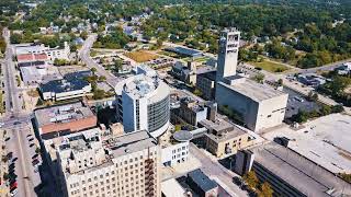 Sight seeing over Pontiac MI.