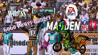 GoGo Power Ranger TAKES DOWN  BIG BEN  for 3 SACKS №⇨ 回  MADDEN 17 SS #16