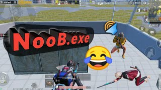 Cute NOOB.exe Trolling 5 minutes pure PUBG Trolling 😂