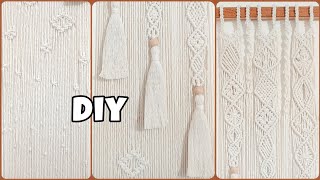 💥#EP1 | Macrame Curtain Tutorial, Makrome Perde, پرده مکرومه