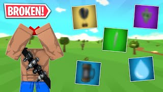 5 Broken Accessories in island royale (Pay to win?) (Roblox Fortnite)