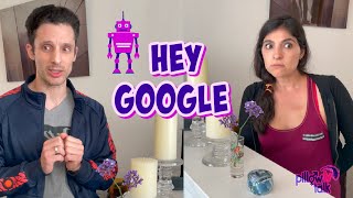 "Hey Google" Robot Apocalypse Paradox | Pillow Talk TV #shorts