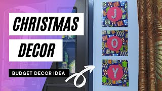 Last minute Christmas decor ideas | Beautiful Handmade decoration for Christmas | Vlogmas2020