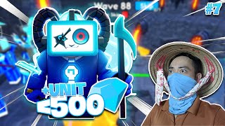 Sinister TTVM & Unit Dưới 500 Gem Đi Endless Sẽ Đến Wave? Viewer Thử Thách Bùm 7