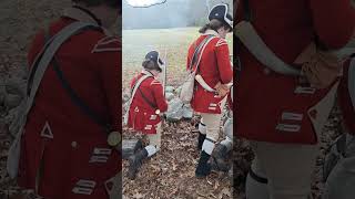 Covering the Retreat - Battle Road 2024 #history #reenactment #revolutionarywar #british