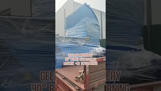 Plywood overturning machine, board overturning