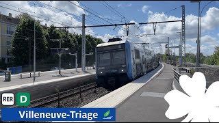 [RER D] - Des Z20500 a Gogo a Villeneuve - Triage avec @TC_Z2N