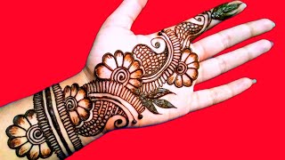 Very very easy mehndi design |Amazing  front hand mehndi |Simple mehndi design |front hand mehandi