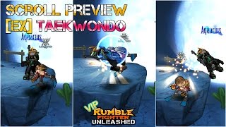 [EX] Taekwondo {Ghetto} Scroll Preview w/ Mickey (Rumble Fighter Unleashed)