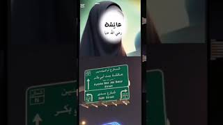 أم المؤمنين الصديقة بنت الصدِّيق رضي الله عنها وعن أبوها 🤍#shrts #shorts