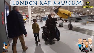 Visiting the London RAF Museum in Hendon - 100s of planes in one place - A Great Family day out