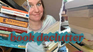 mini end of summer book declutter