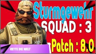 ⭐️Aufstellung SOLDAT ⭐️  Todes Krits? ⭐️  . Patch 8.0 | Fortnite RDW