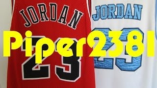 Jordan Chicago Bulls and North Carolina Jerseys