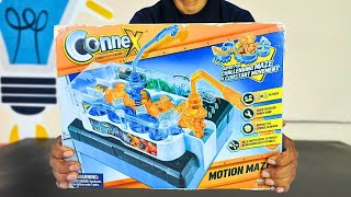 Motion Maze Game for Kids, DIY Kit from Connex - Unboxing and Play Peephole View Toys