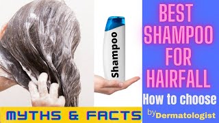 Best shampoo for hairfall / How to use shampoo for hair growth by dermatologist