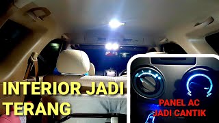 Cara mengganti lampu interior mobil rush/terios