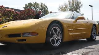 Testimonial 2001 Corvette coupe