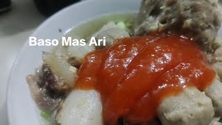 Enak banget baso tulang rangu Mas Ari di kreteg Ciomas Bogor👍