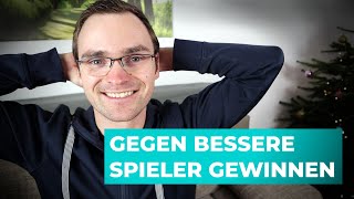 Warum spiele ich gegen bessere Spieler häufig besser?