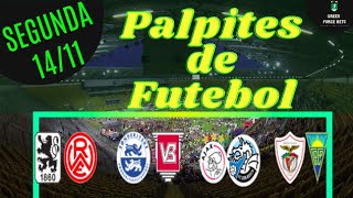 PALPITES DE APOSTAS DE FUTEBOL PARA O DIA 14/11/2022 (SEGUNDA)!!! CONFIRA AGORA MESMO!