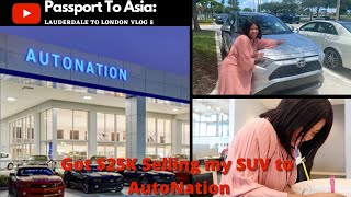 Selling My Car to AutoNation & Trying to Apply for an International Bank Account FAIL