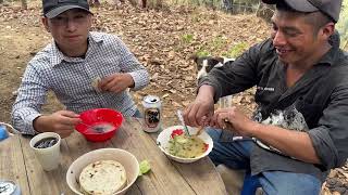 Llegó lo bueno para los muchachos trabajo de campo