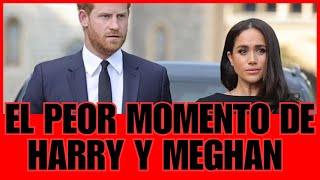 El peor momento de Harry y Meghan