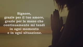 Ringraziamento al Signore