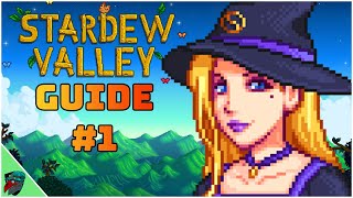 The Stardew Valley Beginners Guide #1 | Farm Types and Settings