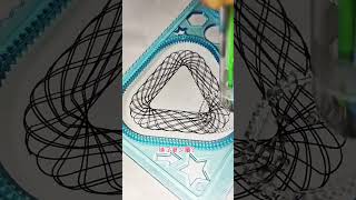 How many rotations did the pen make in total? ?? #Spirograph #satisfying #shorts