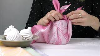 DIY MON EMBALLAGE CADEAU FUROSHIKI - 100% RESPECTUEUX DE LA NATURE