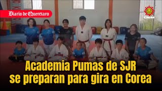 Academia Pumas de SJR se preparan para gira en Corea