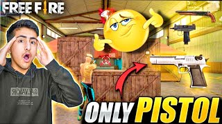 Only Pistol Challenge In Lone Wolf😨😍1X1 - Garena Free Fire 🔥 | All gamer yt 2.0