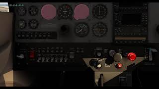 X-Plane CESSNA C172 from cold & dark