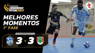 Melhores Momentos | Futsal São Lourenço 3 x 3 Concórdia Futsal | Série Ouro 2024