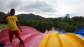 Speed Racer Water Slide At Escape Theme Park Penang