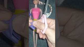 #doll outfit hacks#no sew just in five minutes#viralvideo #ytshorts #youtuber #burki crafts ideas