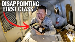 EMIRATES UNDERWHELMING FIRST CLASS in 2022