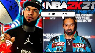 RONNIE 2K SUPRISED ME W/A LOGO IN NBA 2K21! (FACE REVEAL DAWG)