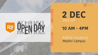 [Raffles University] RU OPEN DAY DEC 2023