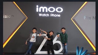 Airriu dapat imoo Z6 Asli di acara Launching imoo watch phone Z6