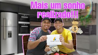 REFORMANDO A COZINHA COM O DINHEIRO DO YOUTUBE | GOOGLE ADSENSE